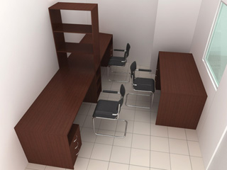 Мебель для небольшого офиса